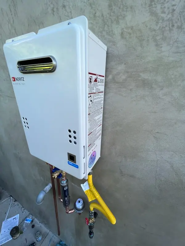 Tankless water heater installation for Sheridan homes